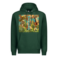 Sports Green Mexico Premium Hoodie - FaDigitalArtStudio
