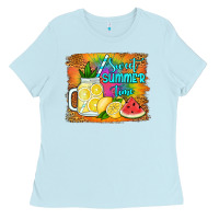 Baby Blue sweet summer time Ladies Tee - Jasminsmagicworld