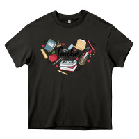 Asphalt teacher Heavy Core Tee - MaliasSmallBusiness