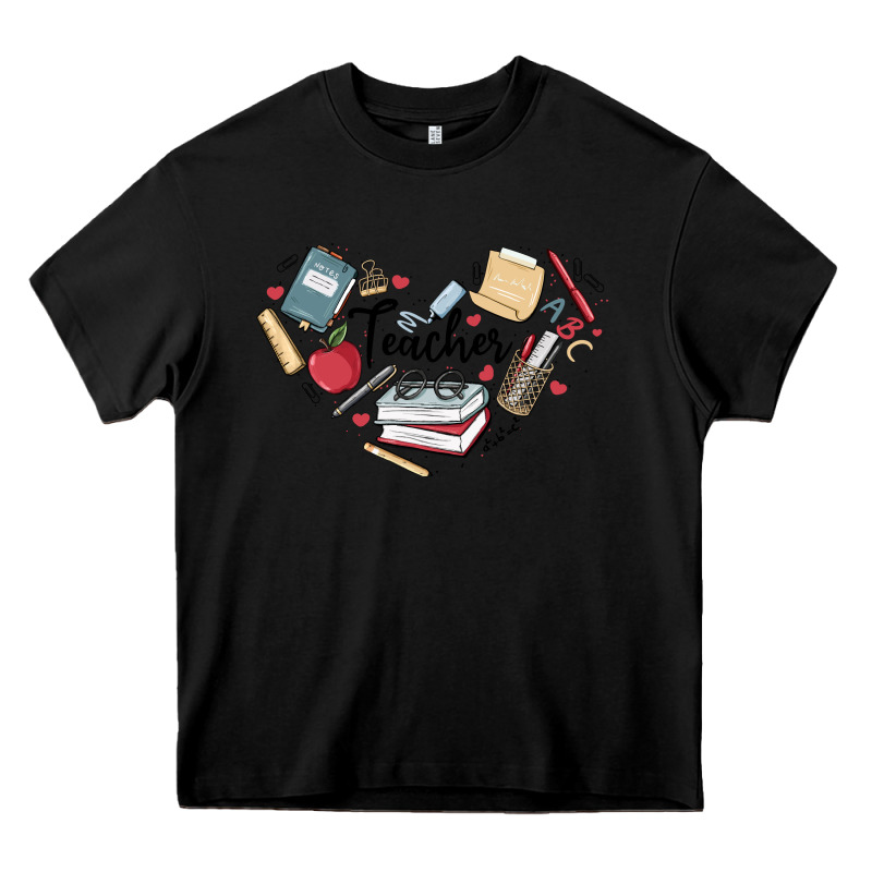 Teacher Heavy Core Tee by MaliasSmallBusiness | Teevron