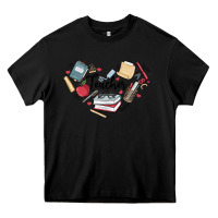 Black teacher Heavy Core Tee - MaliasSmallBusiness