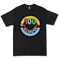 Black 100 days of school Premium Tee - MaliasSmallBusiness