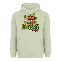 Matcha St Patricks Lucky One Heavyweight Hoodie - FaDigitalArtStudio