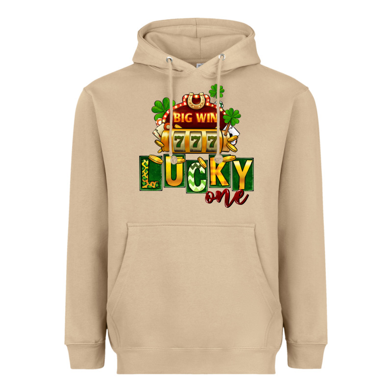 St Patricks Lucky One Heavyweight Hoodie by FaDigitalArtStudio | Teevron