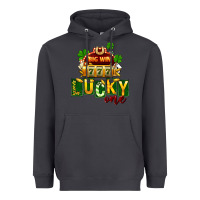 Smoke St Patricks Lucky One Heavyweight Hoodie - FaDigitalArtStudio