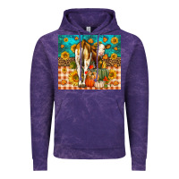 Cloud Purple Western Fall Heifer Vintage Hoodie - LillyAllenDesigns