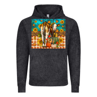 Vintage Black Western Fall Heifer Vintage Hoodie - LillyAllenDesigns