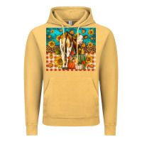 Vintage Mustard Western Fall Heifer Vintage Hoodie - LillyAllenDesigns