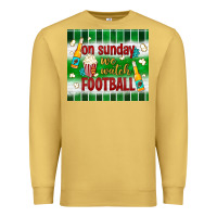 Antique Gold on sunday we watch football tumbler Premium Sweatshirt - BundleAndBundleShop