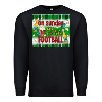 Black on sunday we watch football tumbler Premium Sweatshirt - BundleAndBundleShop