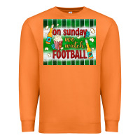 Carrot on sunday we watch football tumbler Premium Sweatshirt - BundleAndBundleShop