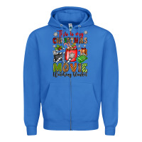 True Royal this is my christmas movie watching blanket Zipper Hoodie - OliviaCreatesArt