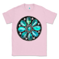 Bubblegum Pink turquoise gemstone Classic Tee - JahusDesignShop
