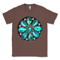 Chestnut turquoise gemstone Classic Tee - JahusDesignShop