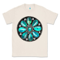 Natural turquoise gemstone Classic Tee - JahusDesignShop