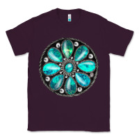 Plum turquoise gemstone Classic Tee - JahusDesignShop