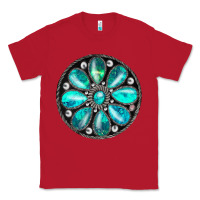 Red turquoise gemstone Classic Tee - JahusDesignShop