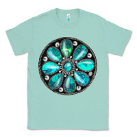 Seafoam turquoise gemstone Classic Tee - JahusDesignShop