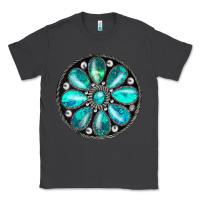 Smoke turquoise gemstone Classic Tee - JahusDesignShop