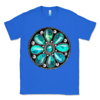 True Royal turquoise gemstone Classic Tee - JahusDesignShop
