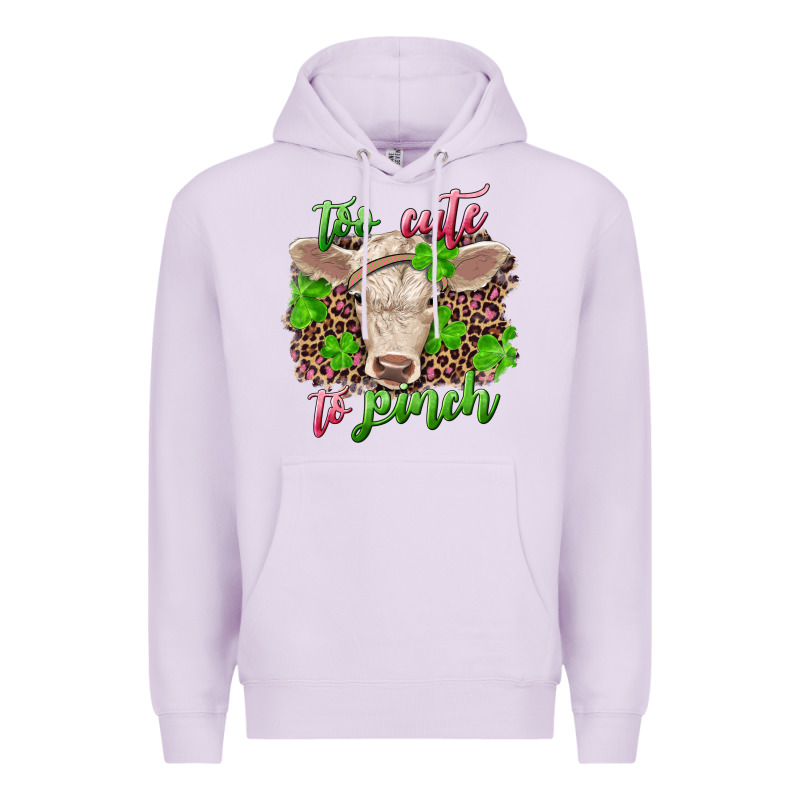 Too Cute To Pinch Charolais Calf Premium Hoodie by RanaPortraitStore | Teevron