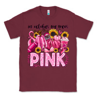 Burgundy in october we wear pink football Classic Tee - LillyAllenDesigns