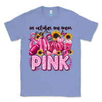 Colony Blue in october we wear pink football Classic Tee - LillyAllenDesigns