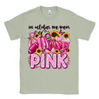 Matcha in october we wear pink football Classic Tee - LillyAllenDesigns