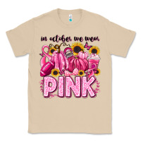 Mushroom in october we wear pink football Classic Tee - LillyAllenDesigns