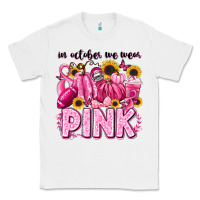 White in october we wear pink football Classic Tee - LillyAllenDesigns
