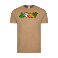 Vintage Coffee christmas tree cookies Vintage Tee - LillyAllenDesigns