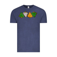 Vintage Denim christmas tree cookies Vintage Tee - LillyAllenDesigns
