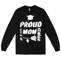 Black Proud Mom Of A 2020 Senior Long Sleeve Tee - Bettercallsaul