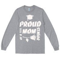 Heather Grey Proud Mom Of A 2020 Senior Long Sleeve Tee - Bettercallsaul
