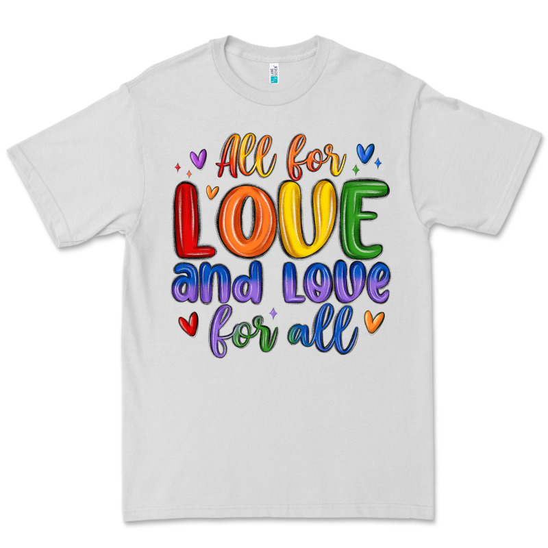 All For Love And Love For All Premium Tee by MaliasSmallBusiness | Teevron