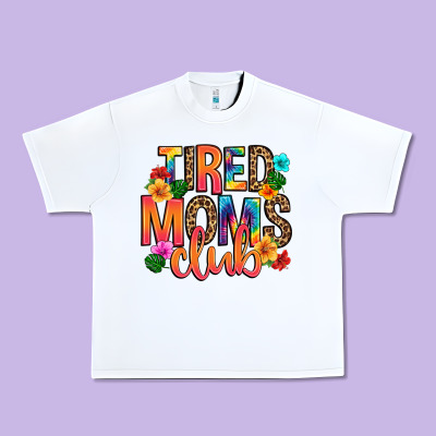 Tired Moms Club Urban Heavy Tee Designed By Artiststas