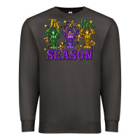 Smoke Tis The Season Crawfish Mardi Gras Premium Sweatshirt - FaDigitalArtStudio
