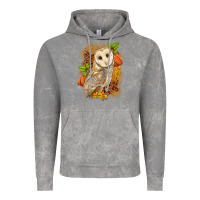 Cloud Rock Fall Owl Vintage Hoodie - LillyAllenDesigns