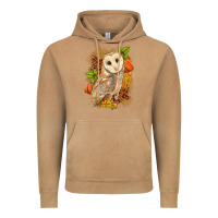 Vintage Camel Fall Owl Vintage Hoodie - LillyAllenDesigns
