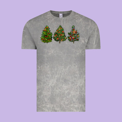 Christmas Trees Vintage Tee Designed By Lillyallendesigns