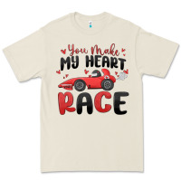 Bone you make my heart race valentine's day Premium Tee - MaliasSmallBusiness