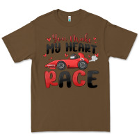Cacao you make my heart race valentine's day Premium Tee - MaliasSmallBusiness