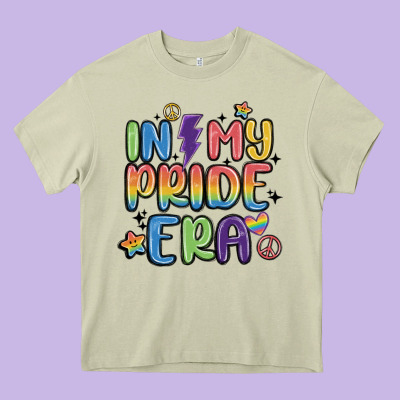 In My Pride Era Heavy Core Tee Designed By Maliassmallbusiness
