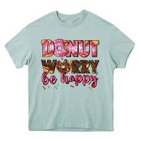 Arona donut worry be happy Heavy Core Tee - AdoDesignShop