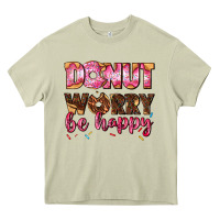 Mossy donut worry be happy Heavy Core Tee - AdoDesignShop