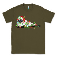 Army Green christmas siamese cat Classic Tee - LillyAllenDesigns