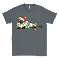 Charcoal Heather christmas siamese cat Classic Tee - LillyAllenDesigns