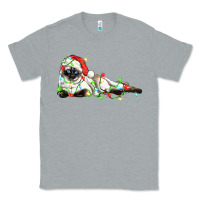Heather Grey christmas siamese cat Classic Tee - LillyAllenDesigns