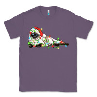 Lavender christmas siamese cat Classic Tee - LillyAllenDesigns