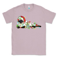 Lilac christmas siamese cat Classic Tee - LillyAllenDesigns